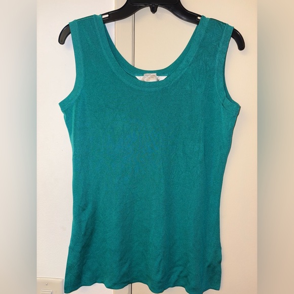 Exclusively Misook green Sleeveless Top Size XS - Picture 1 of 3